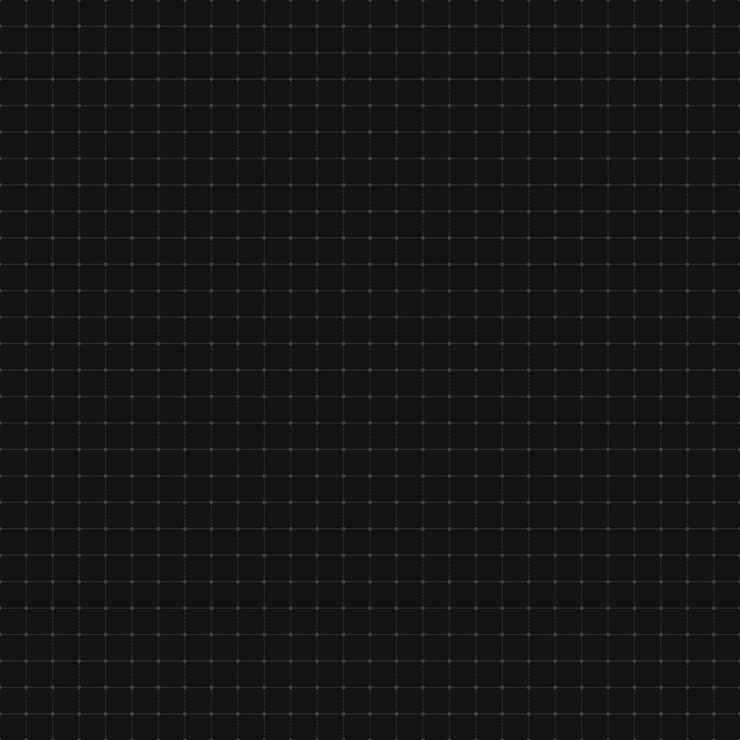 Vector fondo cuadrado negro con patrón de cuadrícula a cuadros con puntos