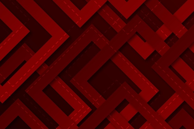 Fondo cuadrado superpuesto rojo degradado abstracto