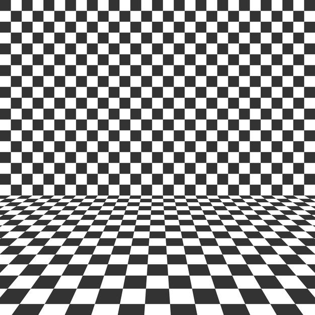Fondo con cuadrados blancos y negros