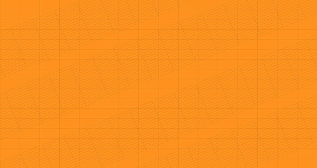 Fondo de cuadrícula geométrica naranja Diseño moderno y minimalista Líneas diagonales sutiles