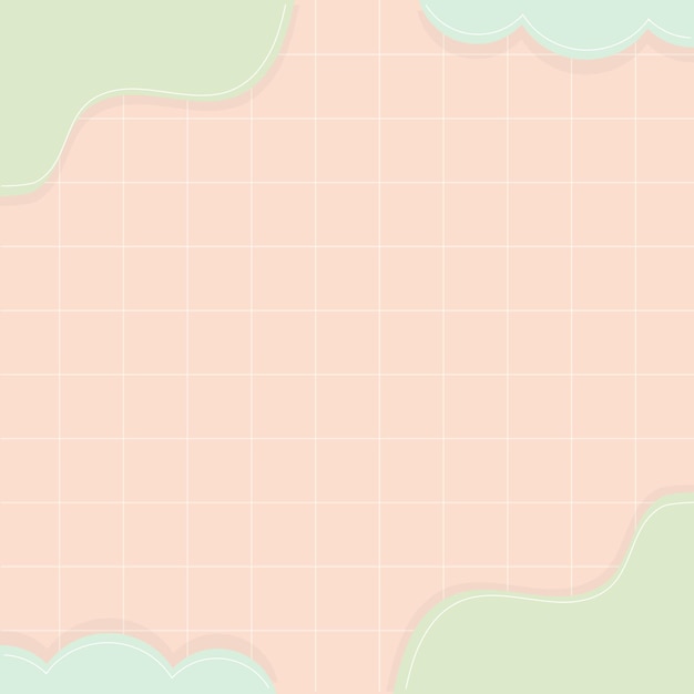 Fondo en cuadrícula pastel