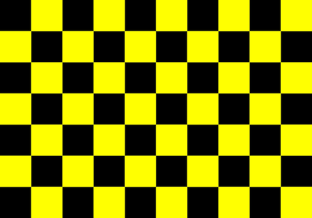 fondo a cuadros negro y amarillo