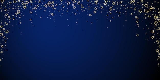 Fondo de cuento de hadas de la noche estrellada