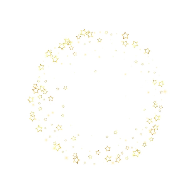 Fondo de cuento de hadas de la noche estrellada