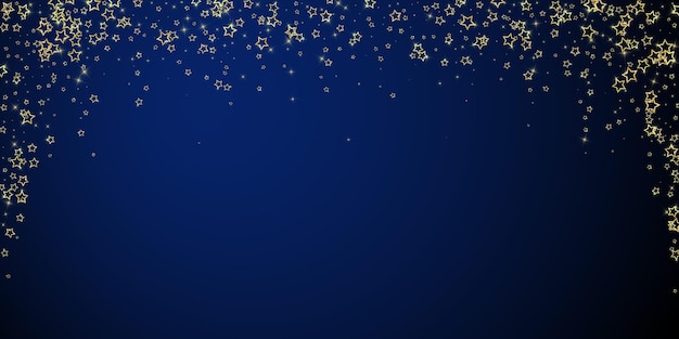 Fondo de cuento de hadas de la noche estrellada