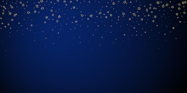 Fondo de cuento de hadas de la noche estrellada