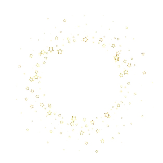 Fondo de cuento de hadas de la noche estrellada