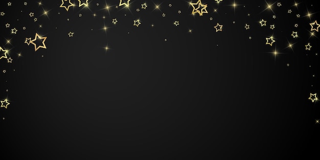 Fondo de cuento de hadas de la noche estrellada