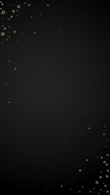 Fondo de cuento de hadas de la noche estrellada