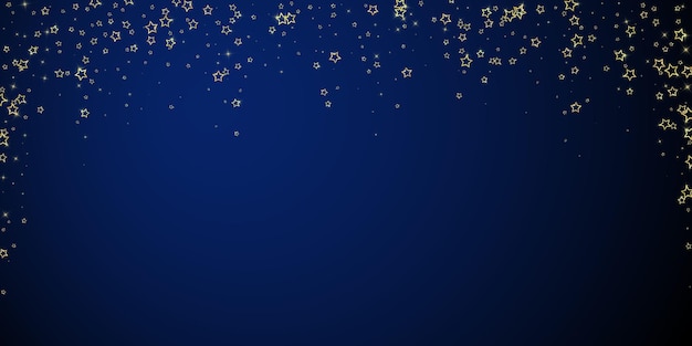 Fondo de cuento de hadas de la noche estrellada