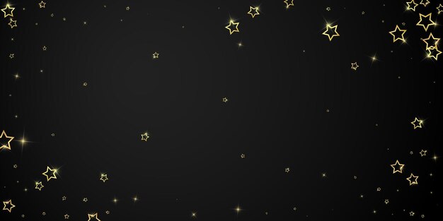 Fondo de cuento de hadas de la noche estrellada