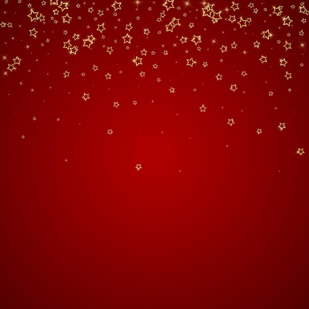 Fondo de cuento de hadas de la noche estrellada