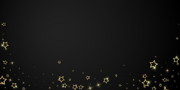 Fondo de cuento de hadas de la noche estrellada