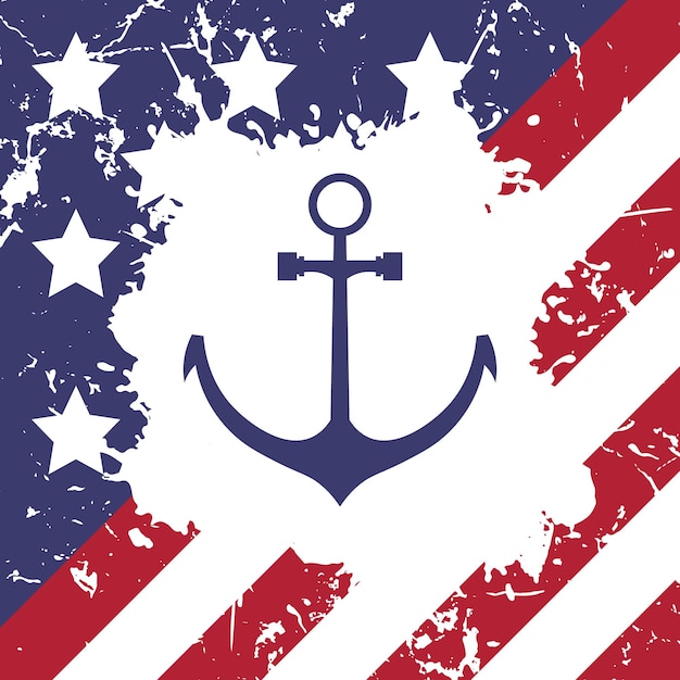 Fondo de cumpleaños de la Marina de los Estados Unidos