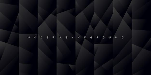 Fondo de curva negra abstracta