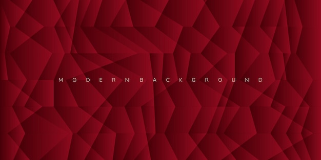 Fondo de curva roja abstracta
