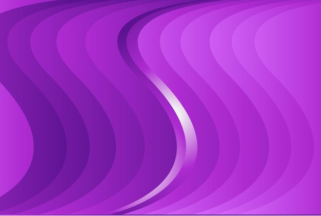 Fondo curvo dinámico púrpura