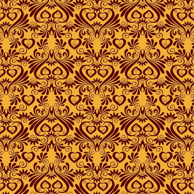 Fondo de Damasco de lujo