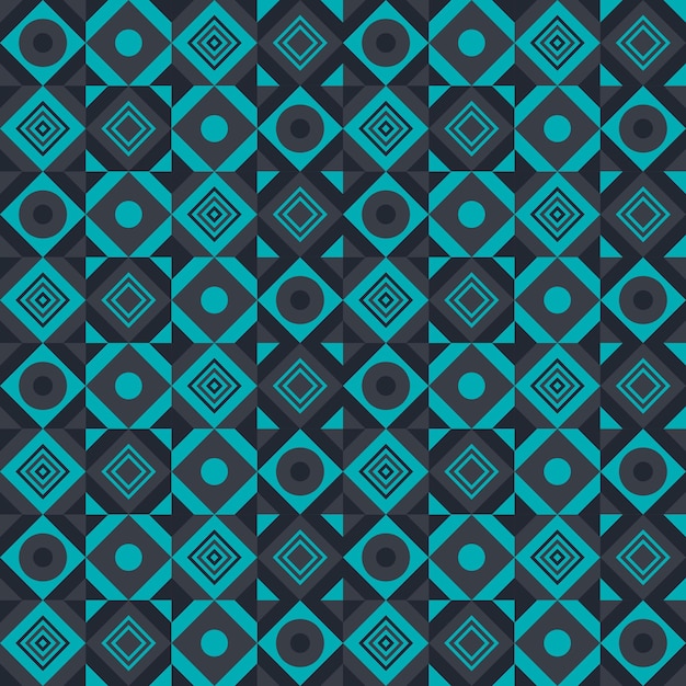 Fondo de decoración de patrones sin fisuras geométricos abstractos