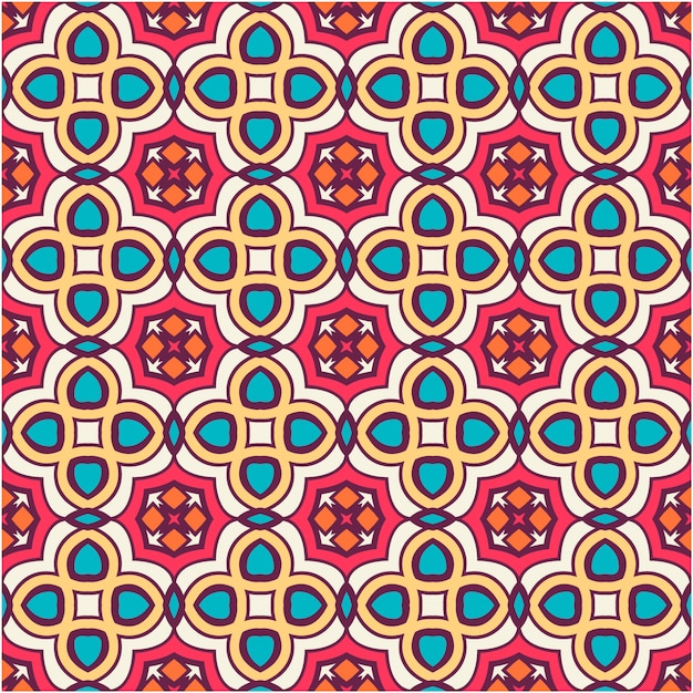 Fondo decorativo abstracto de patrones sin fisuras
