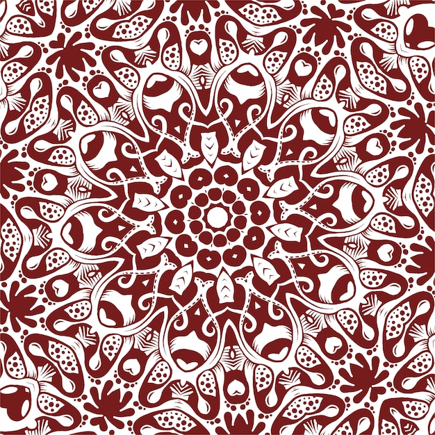 Vector un fondo decorativo cuadrado, textura ornamental.