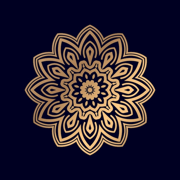 Fondo decorativo de diseño de mandala