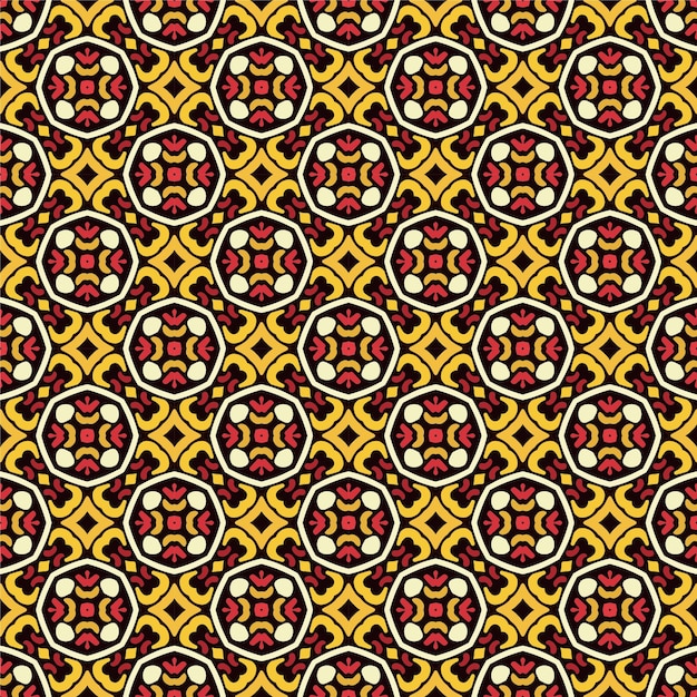 Fondo decorativo de diseño de patrones sin costuras coloridos