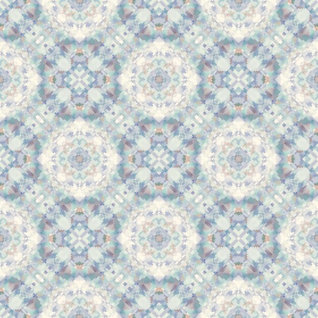 Fondo decorativo hecho de pequeños cuadrados La rica decoración de patrones abstractos