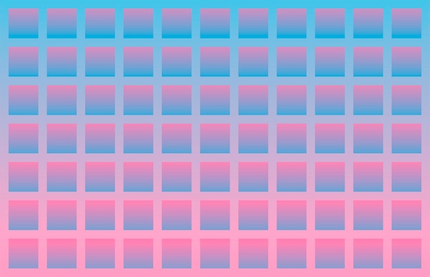 Fondo degradado abstracto con cuadrados