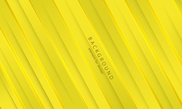 Fondo degradado abstracto geométrico mínimo para un diseño moderno. Composición de líneas dinámicas amarillas.