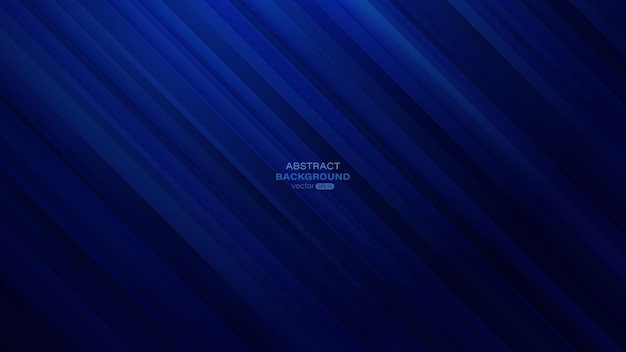 Fondo degradado azul oscuro diagonal abstracto Ilustración vectorial