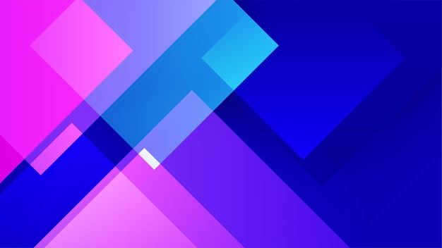 Fondo degradado azul y rosa abstracto con formas dinámicas geométricas y elemento de movimiento de velocidad deportiva Diseño para fondo tecnológico deporte de alta tecnología