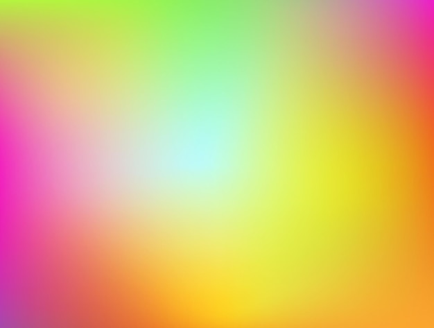 Vector fondo degradado borroso abstracto en vibrantes colores del arco iris