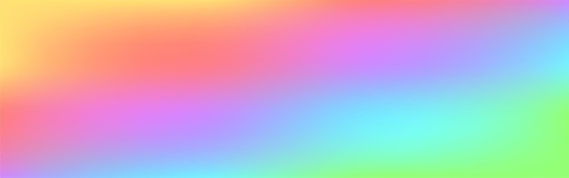 Fondo degradado de color arco iris multicolor Fondo colorido Ilustración vectorial