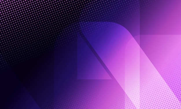 Fondo degradado de color de moda moderno abstracto con formas geométricas de semitono