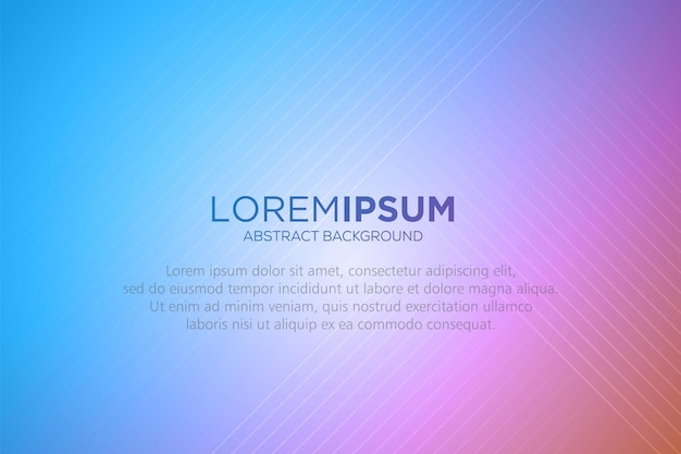 Fondo degradado de color pastel suave Vector Premium