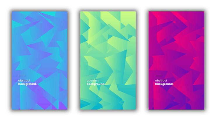 Vector fondo degradado colorido abstracto. plantilla de diseño de fondo de banner y póster
