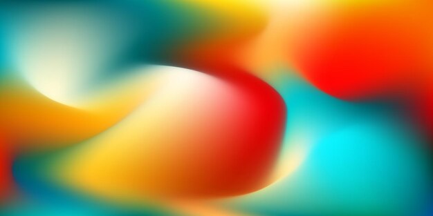 Fondo degradado colorido de malla moderna con patrón fluido dinámico