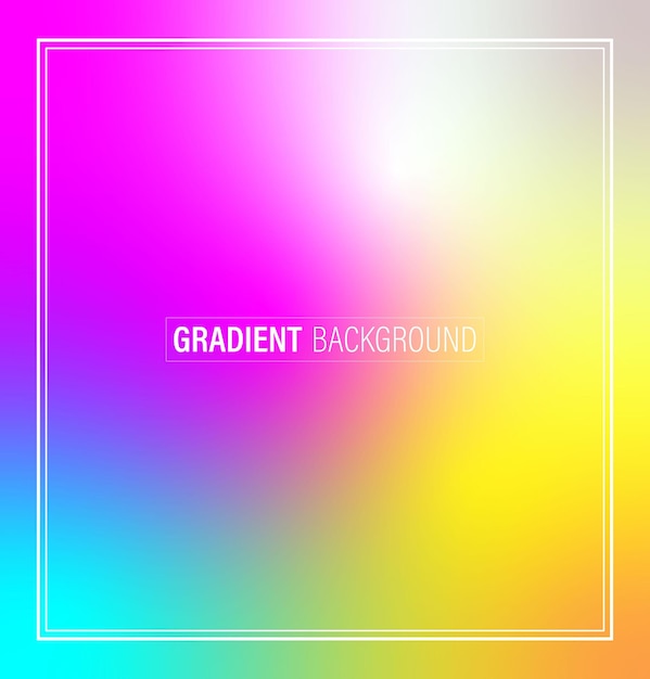 Fondo degradado del concepto de colores del arco iris