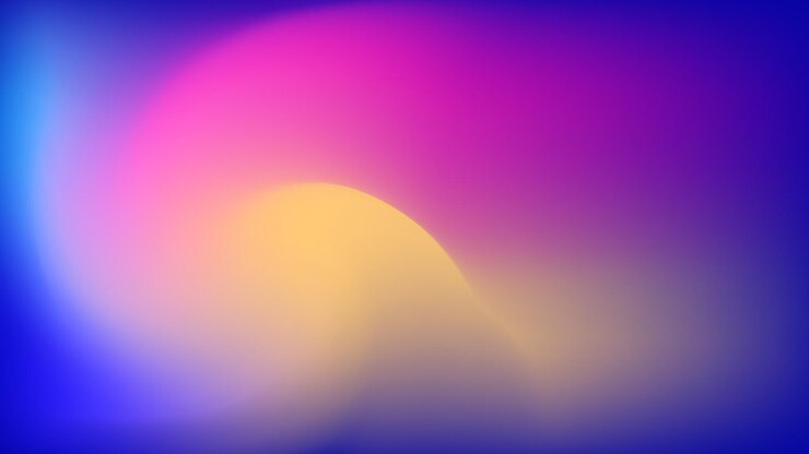Vector fondo degradado con curvas abstractas con una combinación de colores suaves y modernos