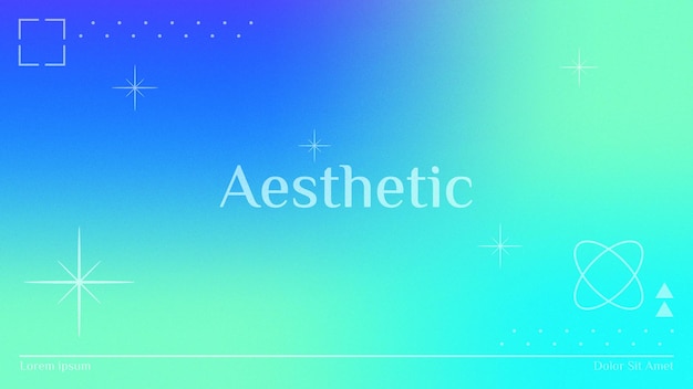 Fondo degradado estético de moda