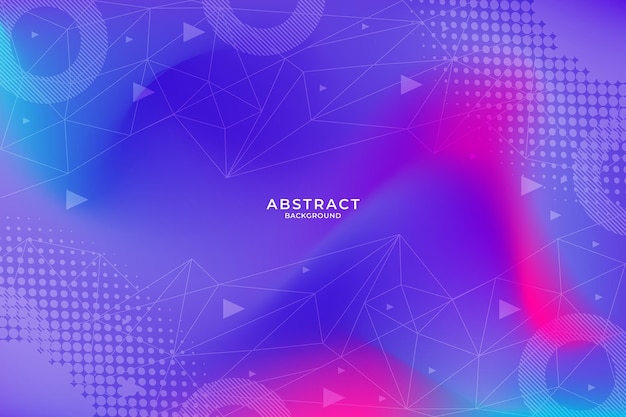 Fondo degradado fluido azul moderno con formas curvas vector gratuito