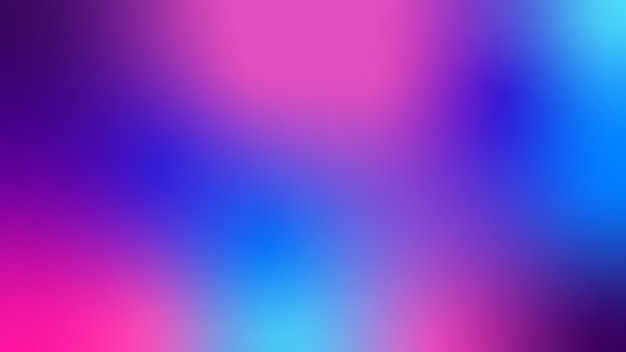 Fondo degradado holográfico rosa y azul oscuro