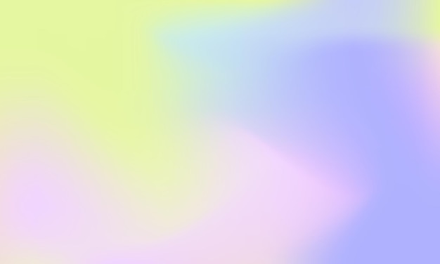 Fondo degradado de holograma abstracto vectorial