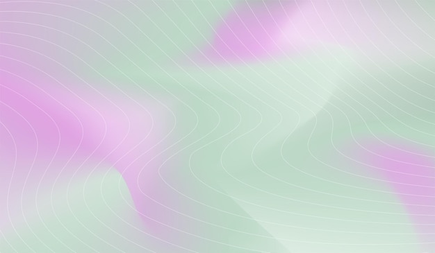Fondo degradado con líneas Telón de fondo abstracto púrpura y verde