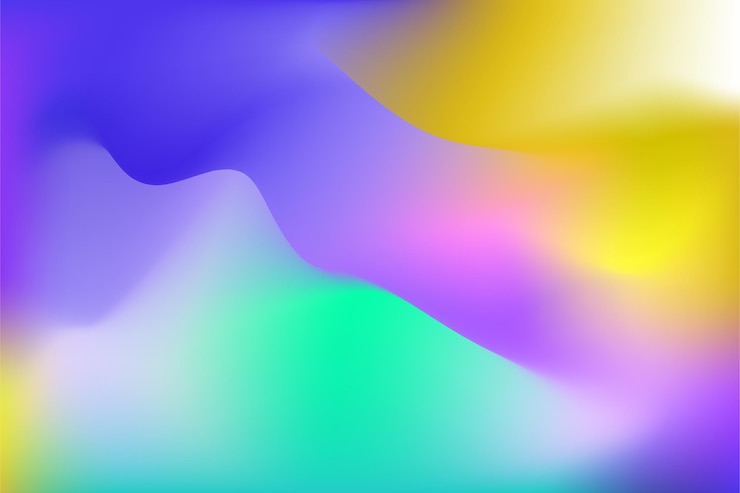 Vector fondo degradado en luz colorido suave ilustración de vector de color suave fácil de editar