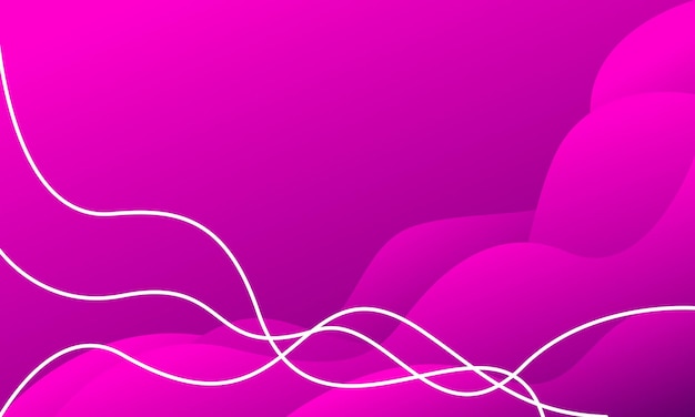 Fondo degradado morado con línea blanca Vector Premium