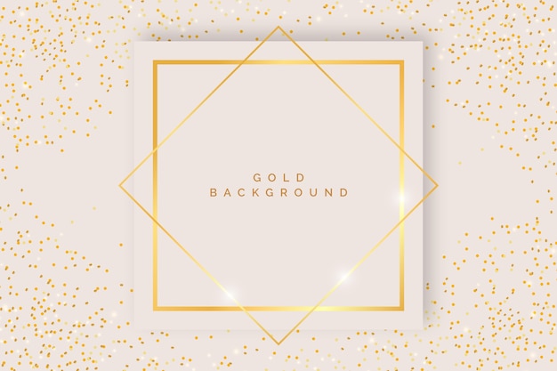 Fondo degradado de oro