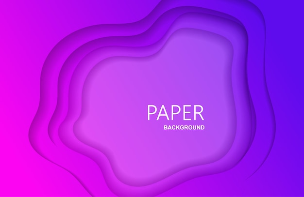 Fondo degradado de papel superpuesto púrpura