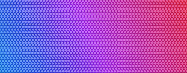 Fondo degradado con patrón hexagonal geométrico superpuesto sin costuras Vector EPS 10